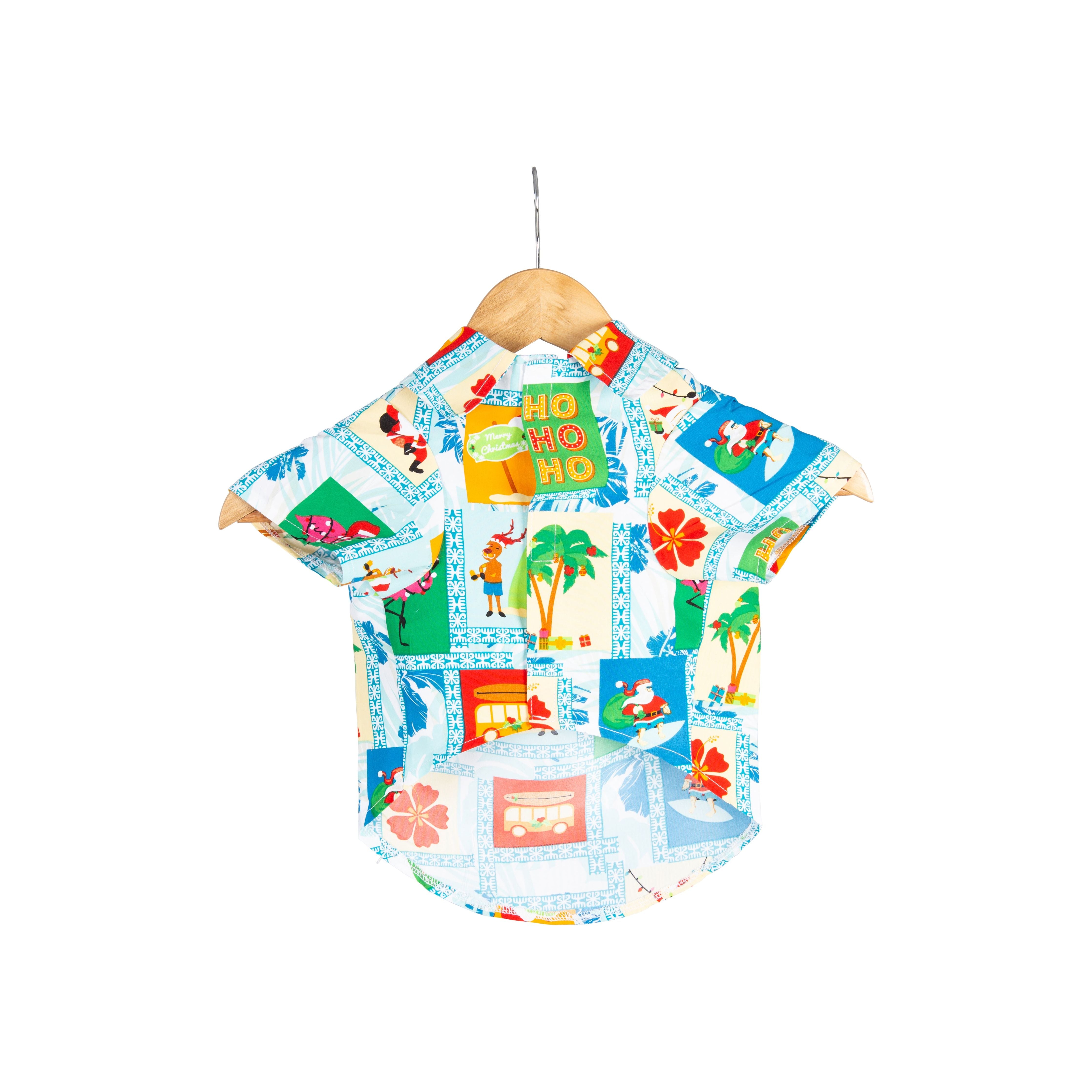 Doggie Hawaiian Christmas Shirt - Kids - Dollars and Sense