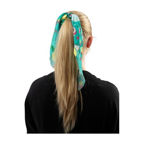 Xmas Hair Scrunchie Long Scarf Default Title