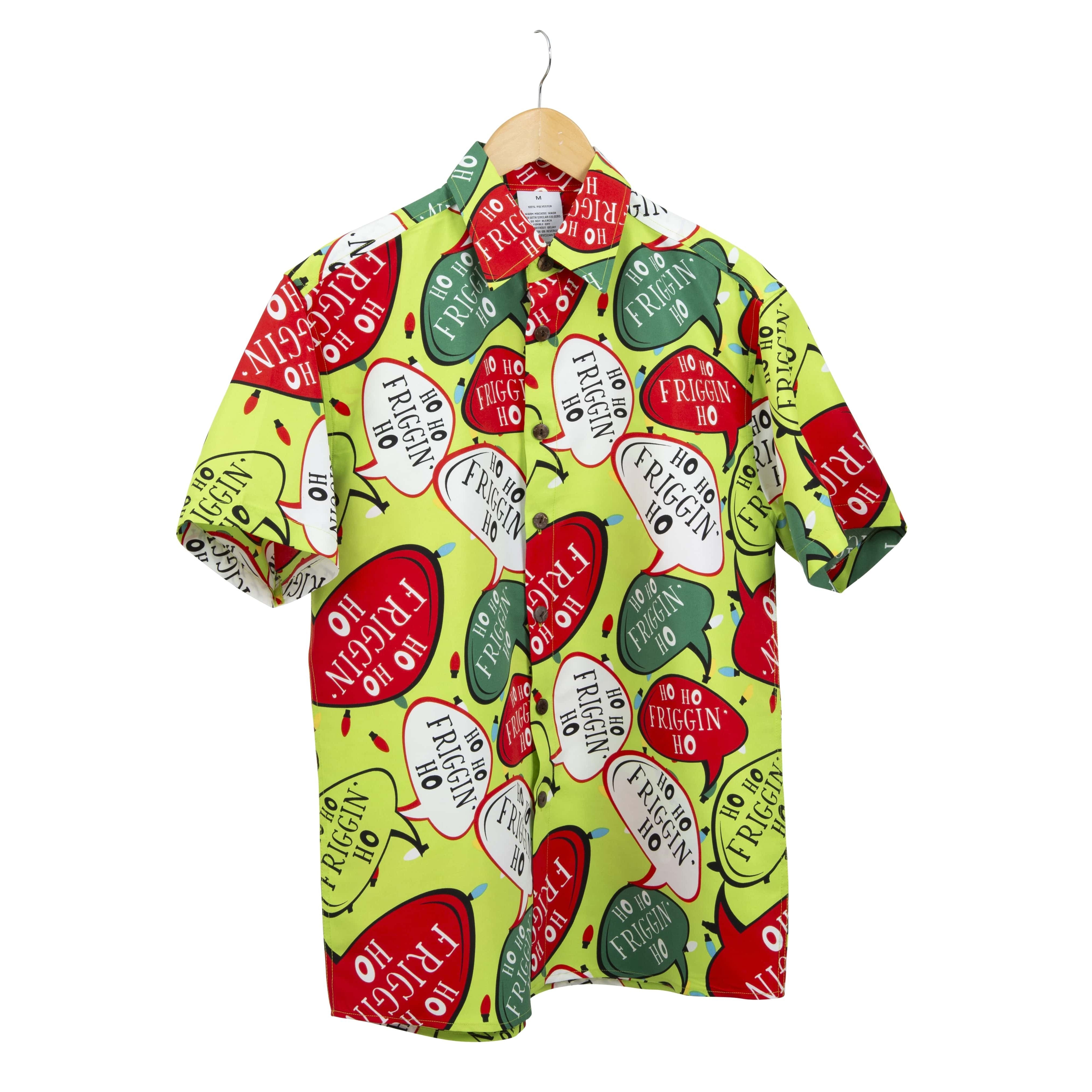 Christmas Mean Green Shirt Mens Asst