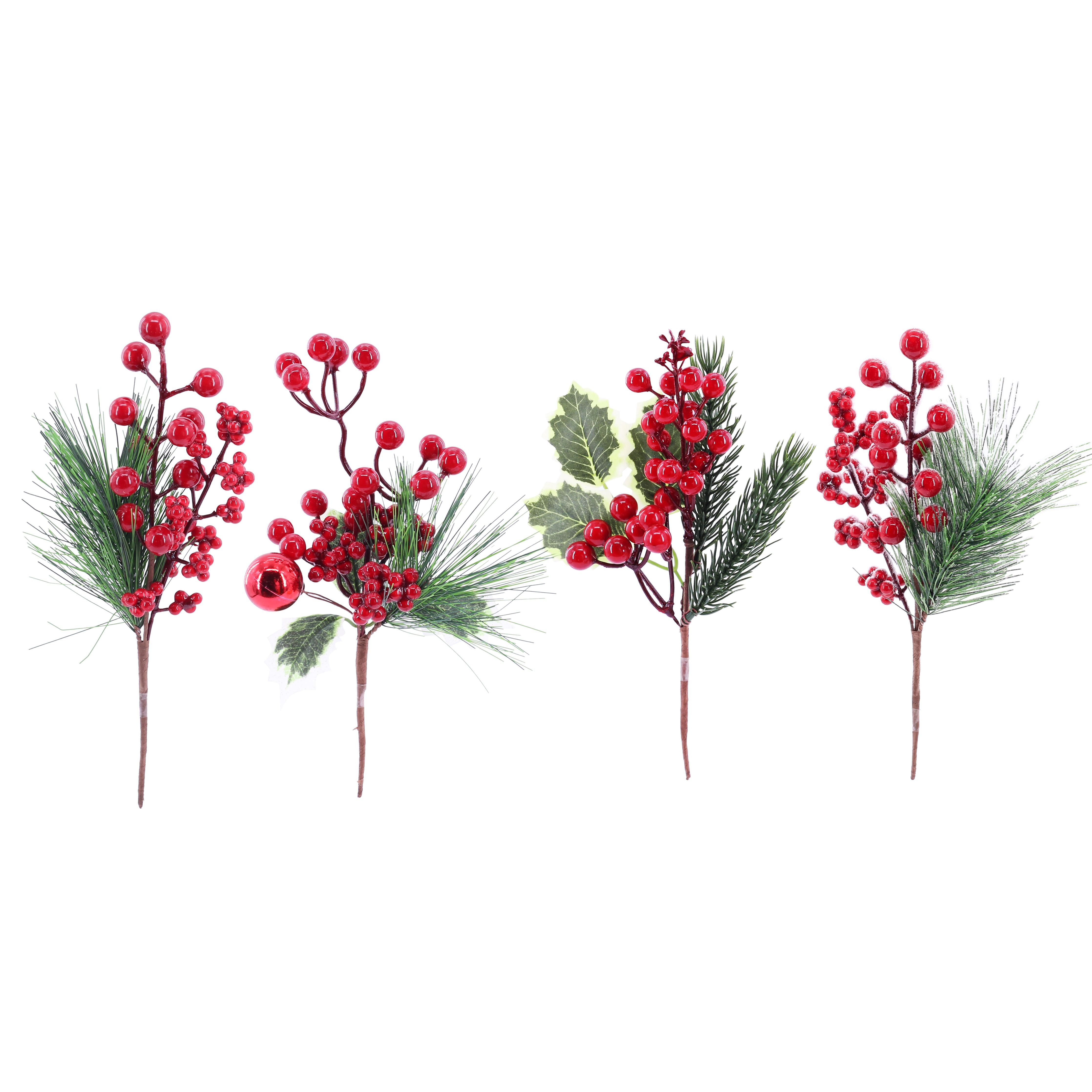 Pine Berry Pick 24cm