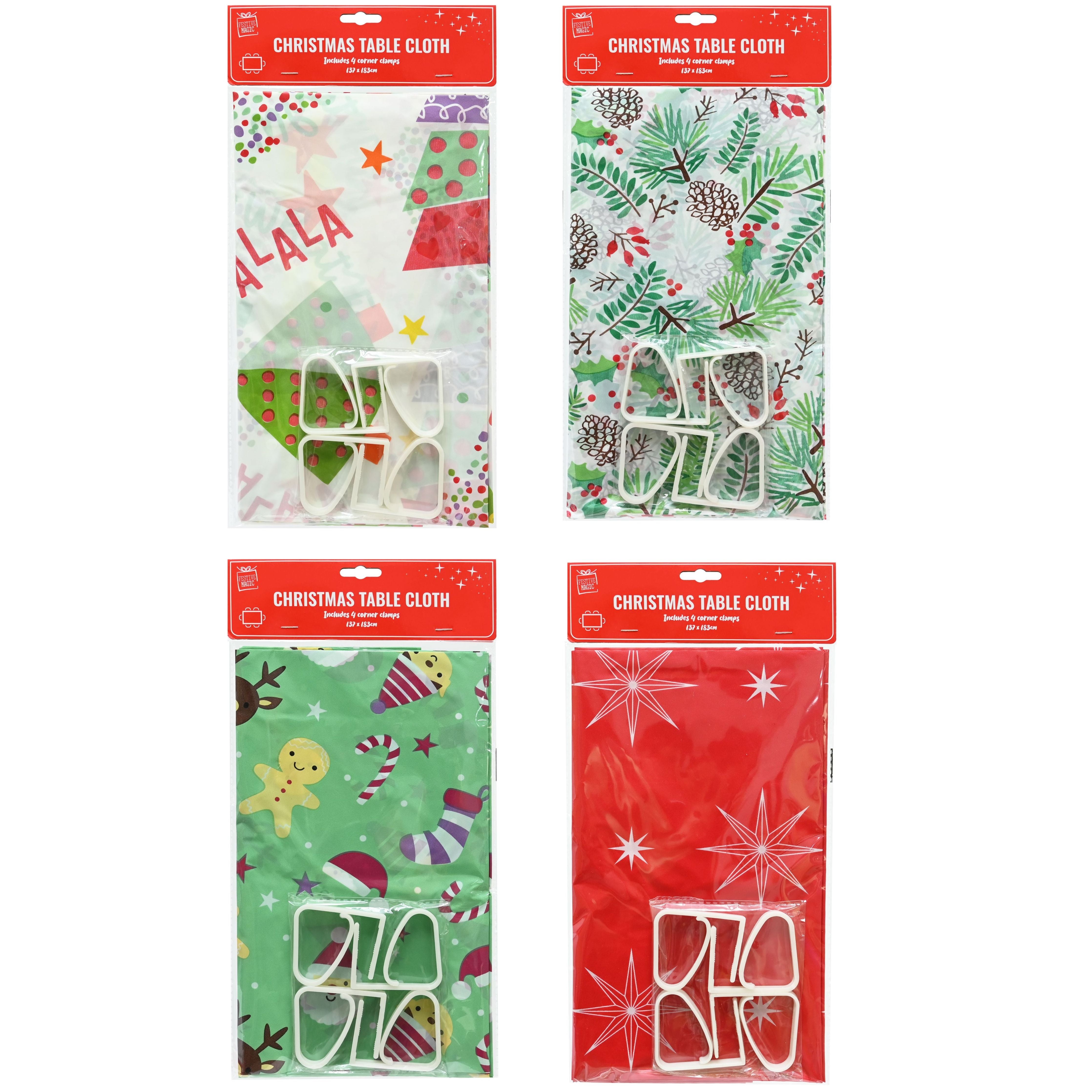 Christmas Tablecloth - PEVA