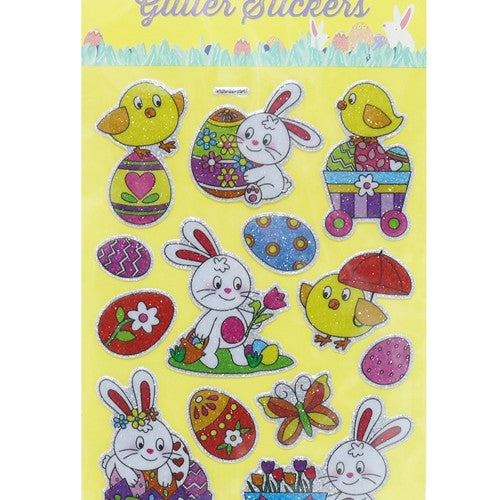 Easter Glitter Stickers