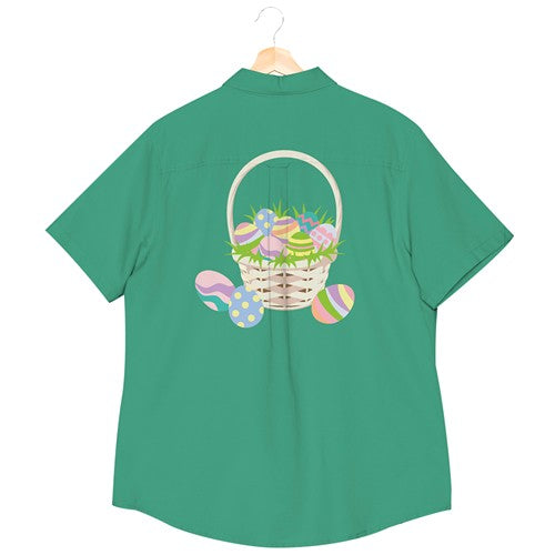 Easter Retro Bowling Shirt