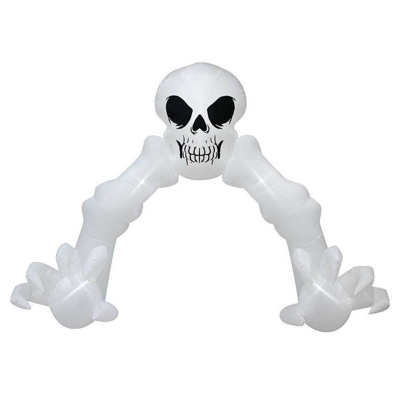 Inflatable Creepy Skull Arch Halloween Decoration 3.3m