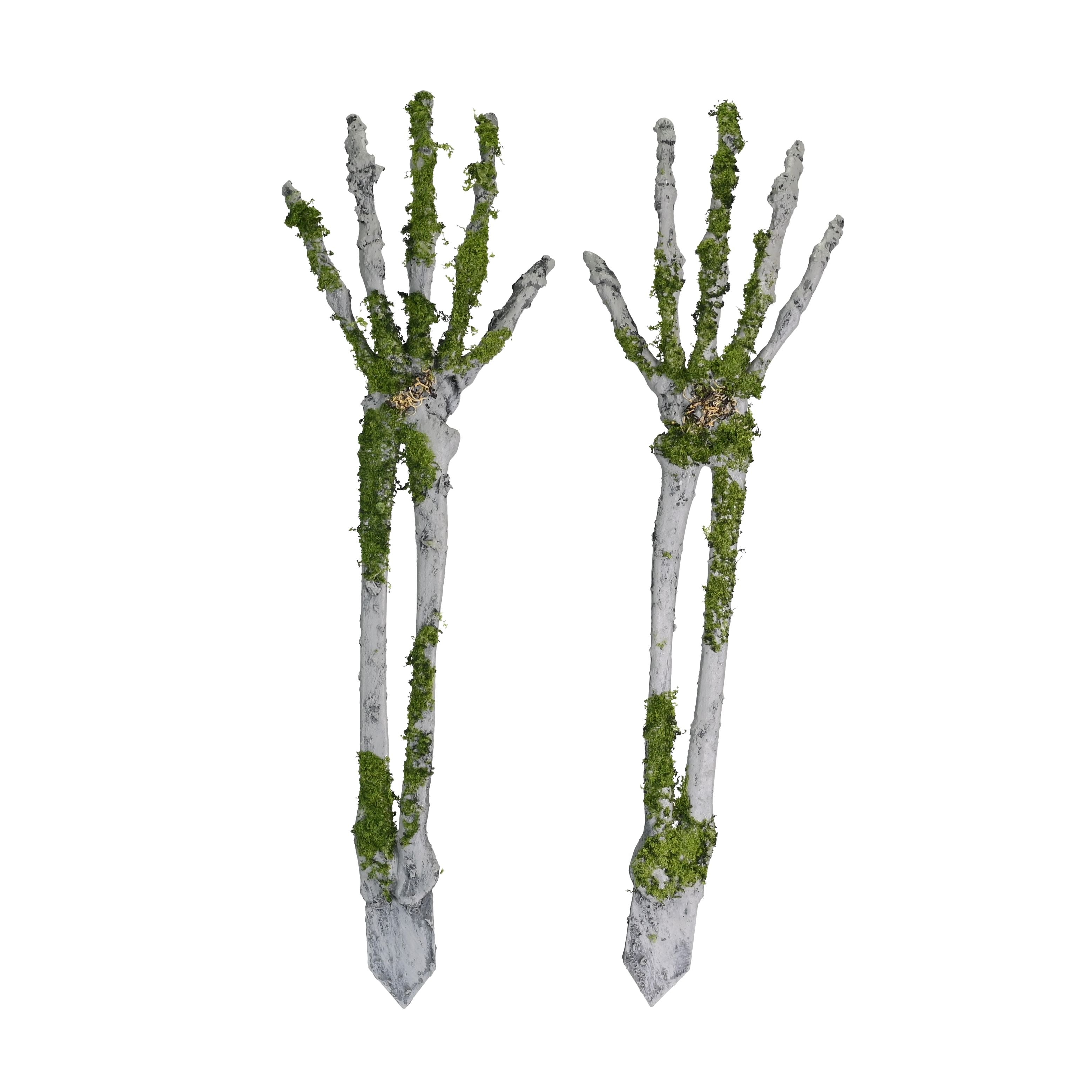 Moss Skeleton Hands 44cm