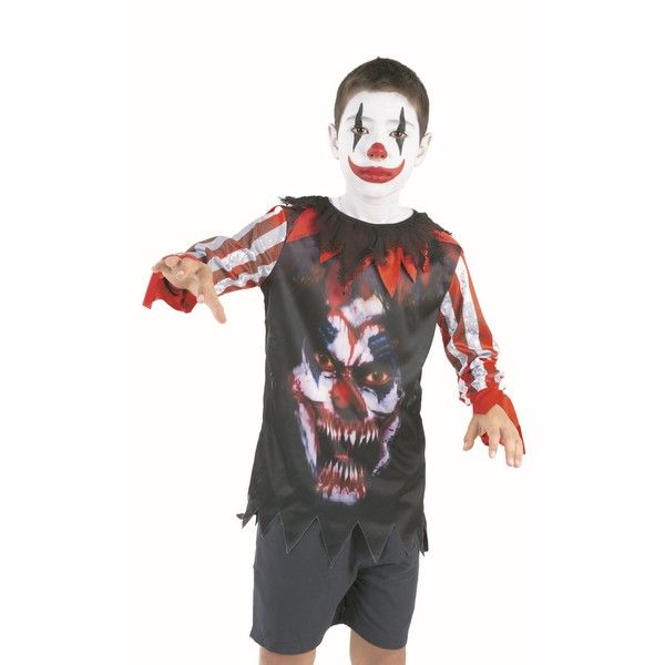 Kids' Grinning Gore Clown Halloween Costume