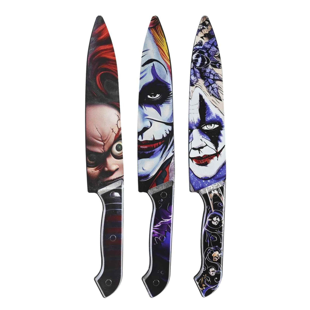 Printed Chef Knife Costume Prop - Assorted 30cm