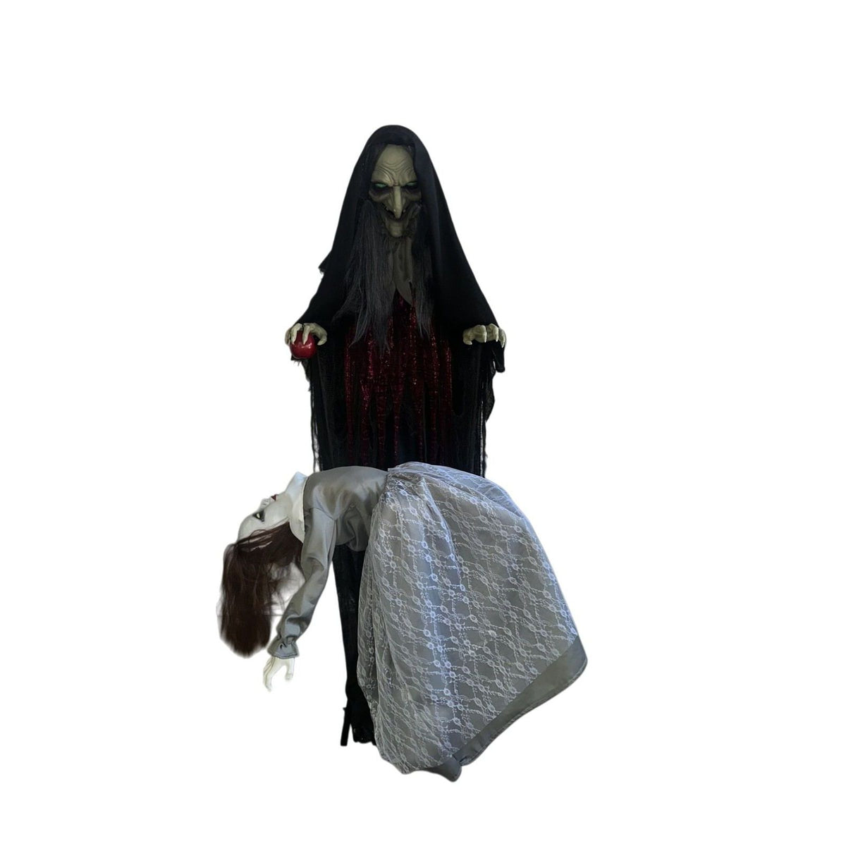 Animated Wicked Witch Possessing Girl Decoration 1.8m