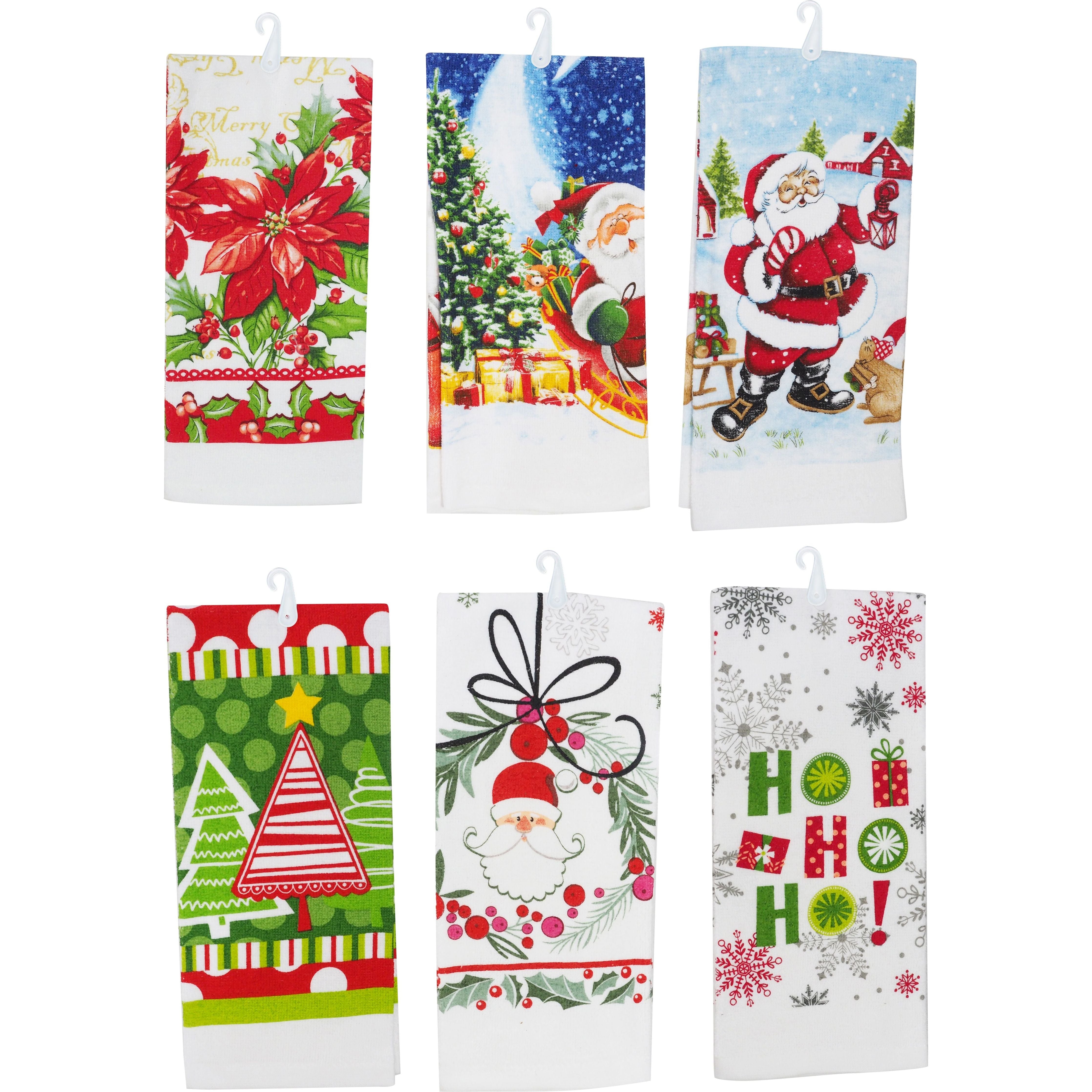 Christmas Tea Towel - Cotton - Dollars and Sense