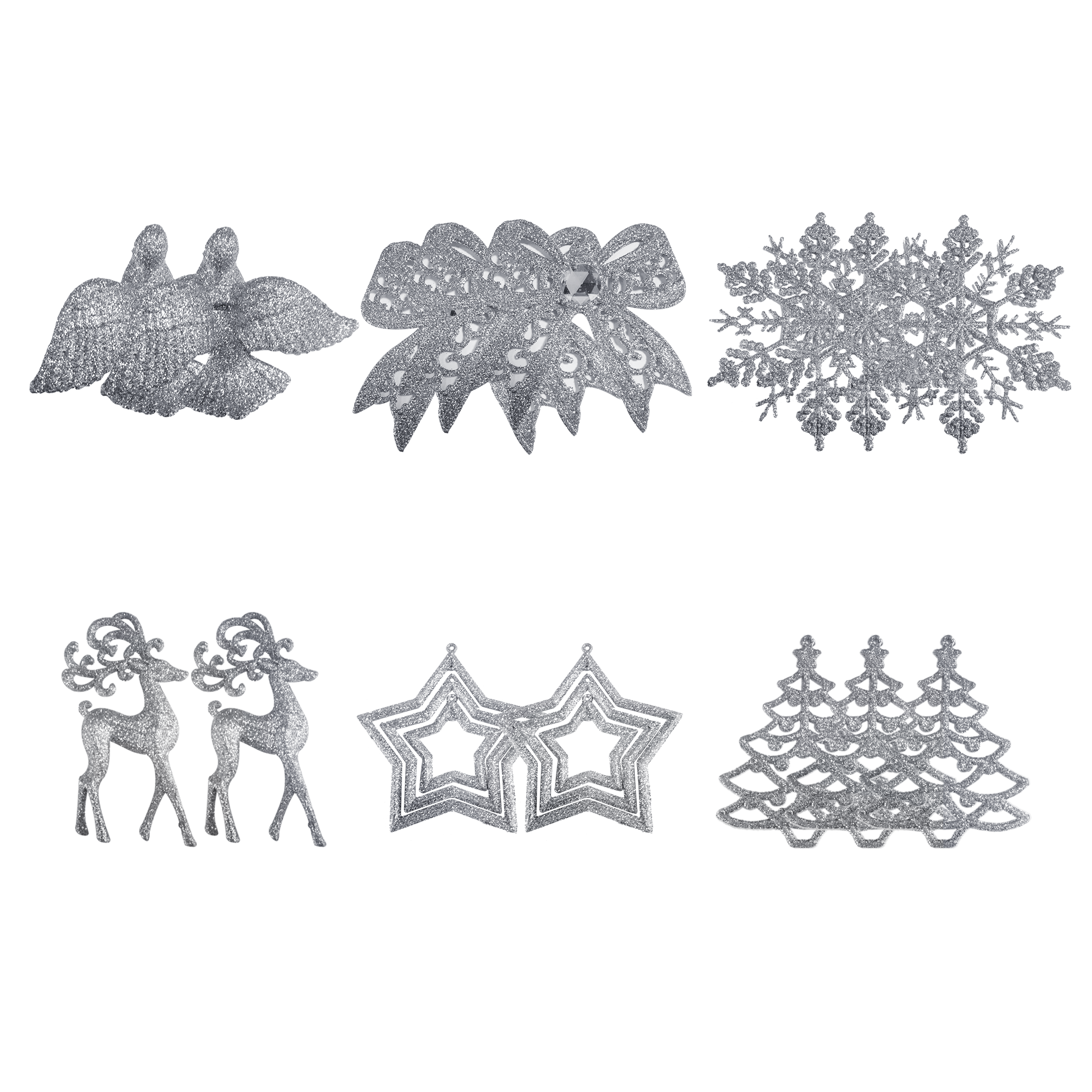 Christmas Tree Deco Multipack Mix B