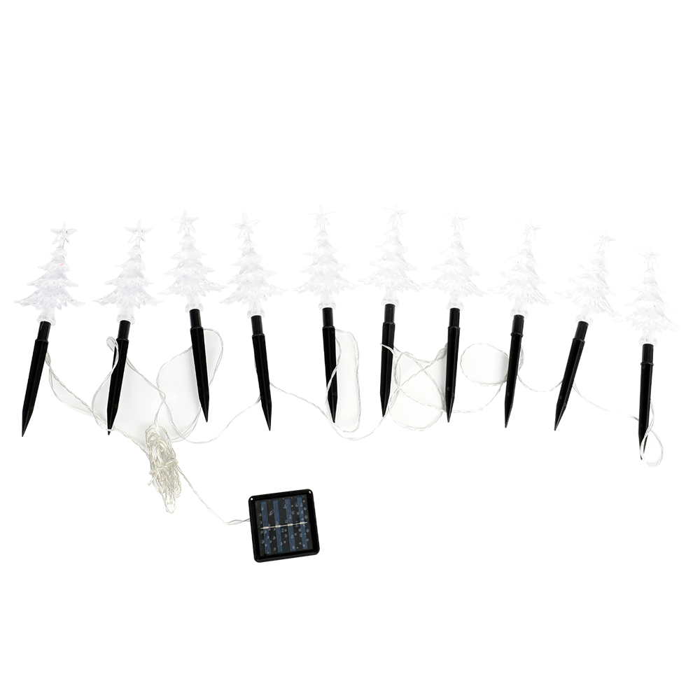 Christmas Solar Tree Path Light