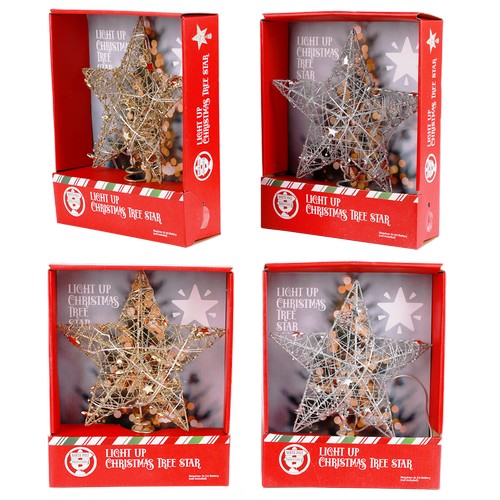 Tree Topper Metal Star LED - Dollars and Sense