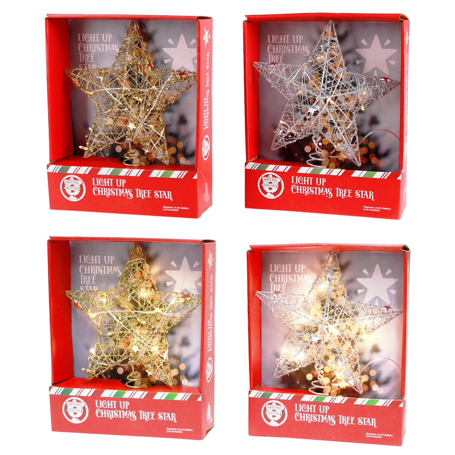 Christmas Tree Topper Star - Metal - Dollars and Sense