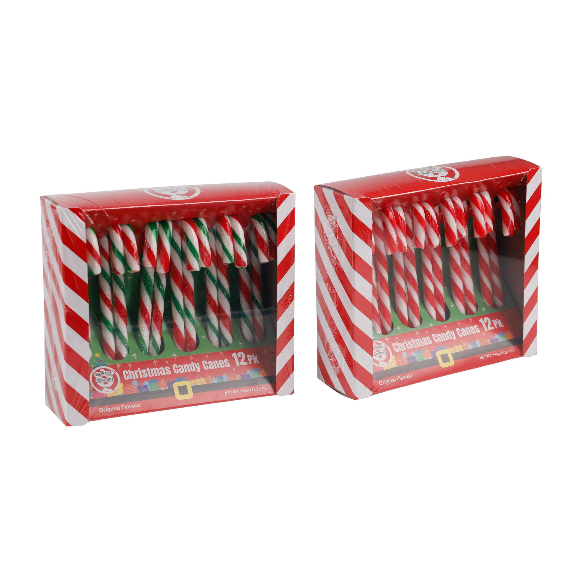 Candy Cane Box Trad Pk12 144gm