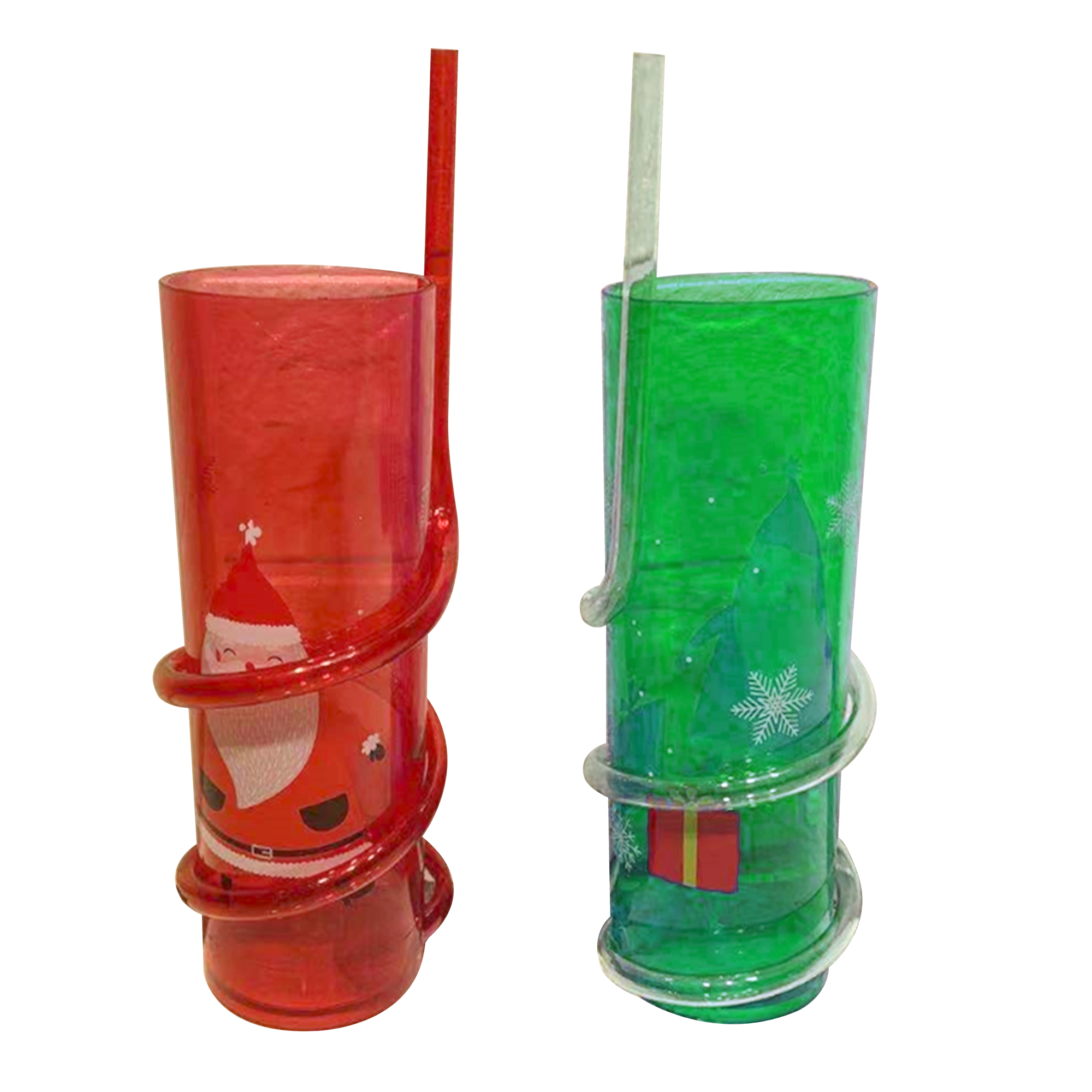 Christmas Tumbler - Twist Straw - Dollars and Sense