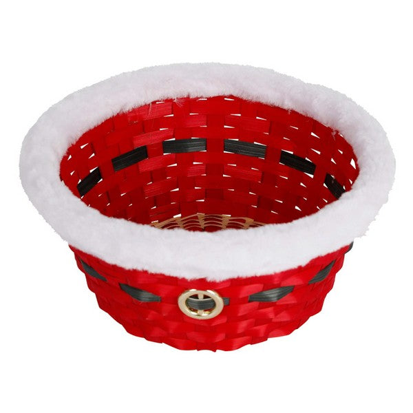 Basket Santa Belt 24x11cm