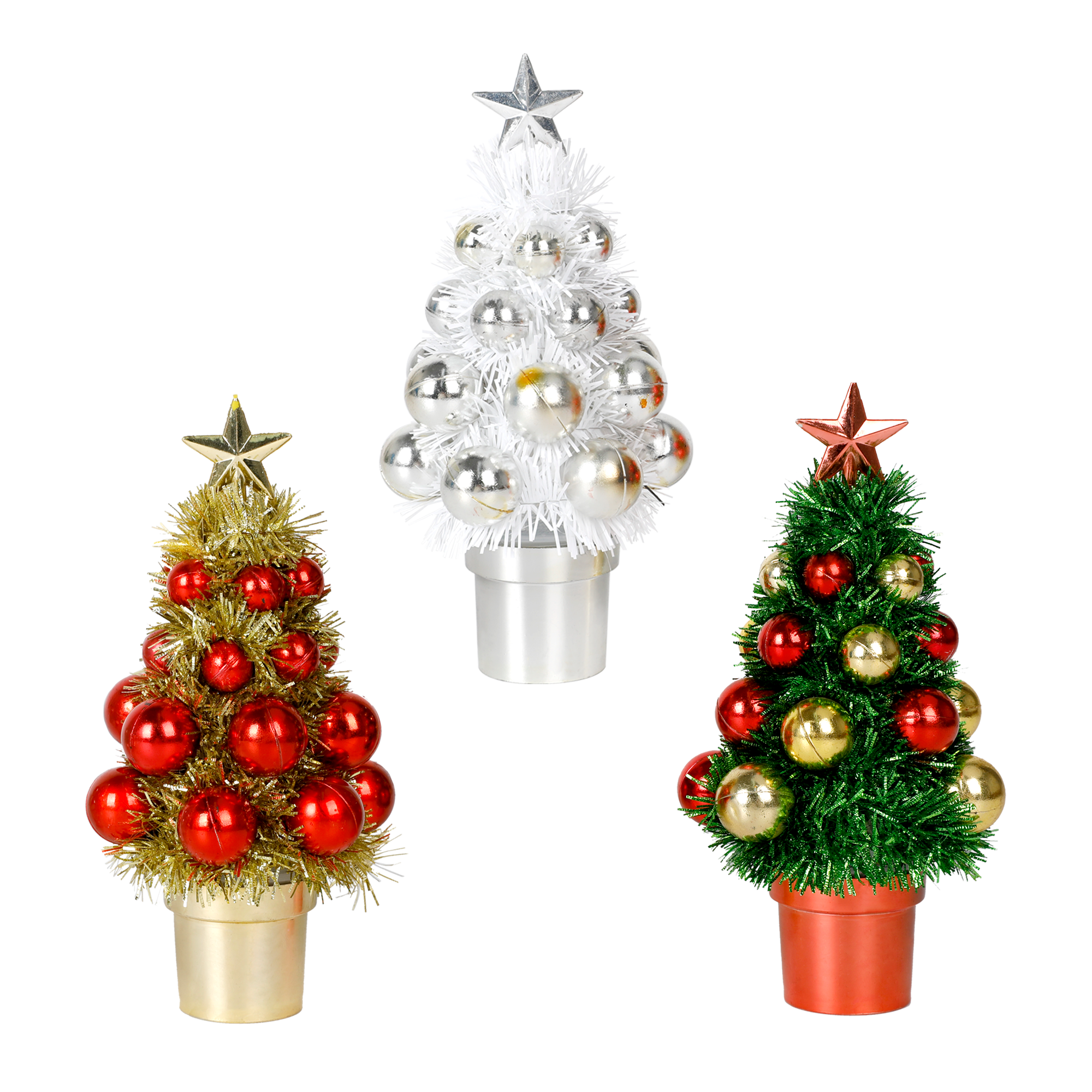 Christmas Tree with Baubles - Dollars and Sense
