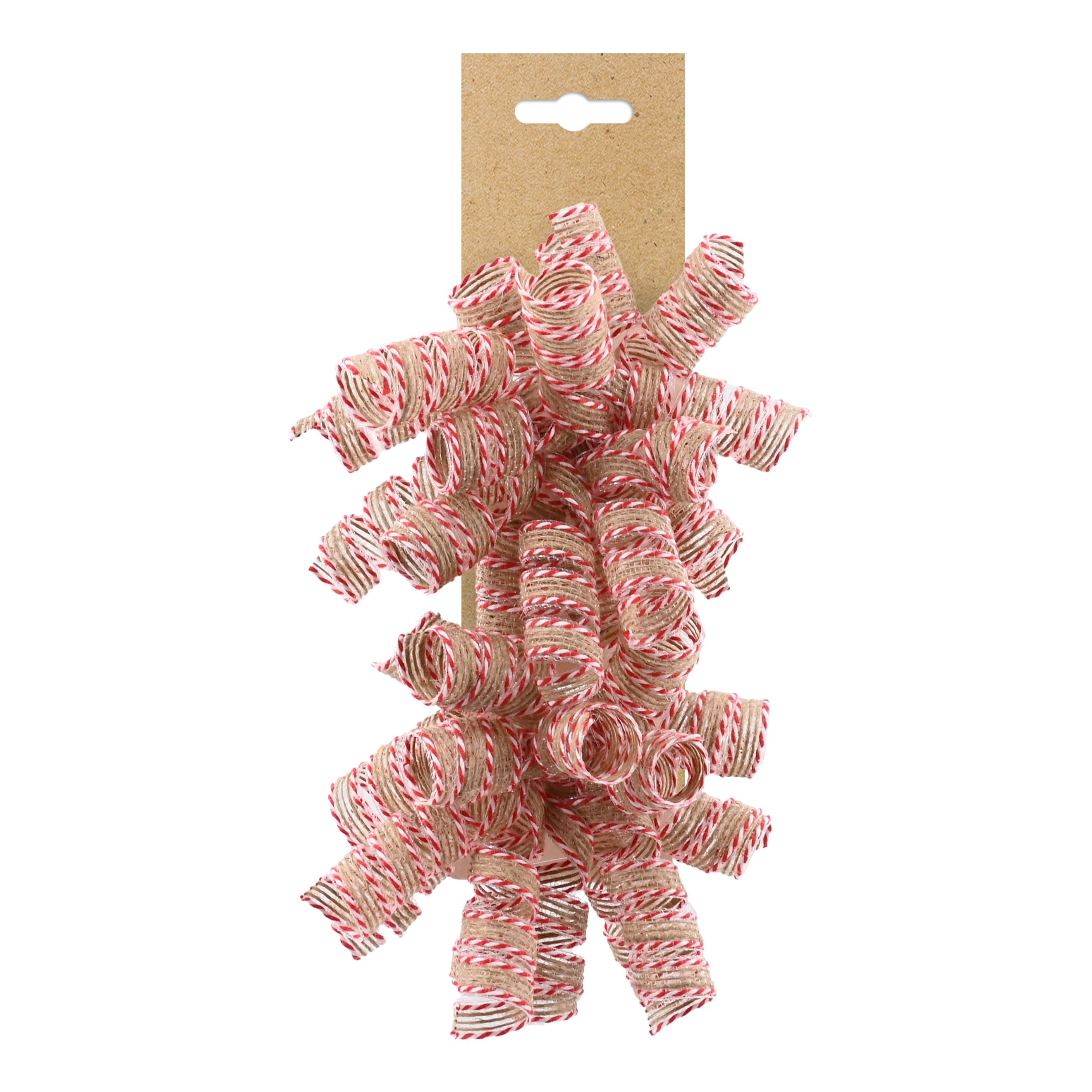 Christmas Curly Gift Bows 2pk