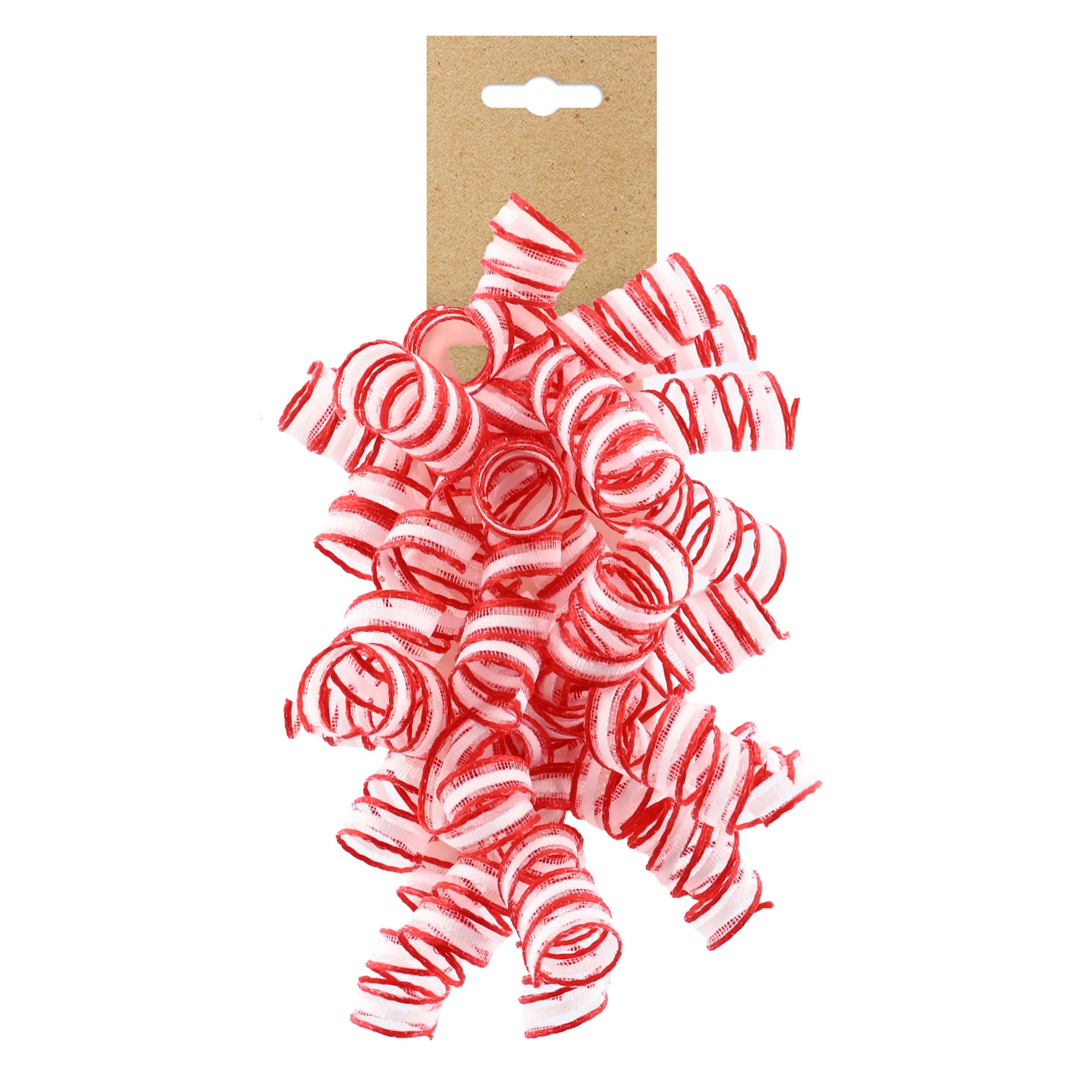 Christmas Curly Gift Bows 2pk