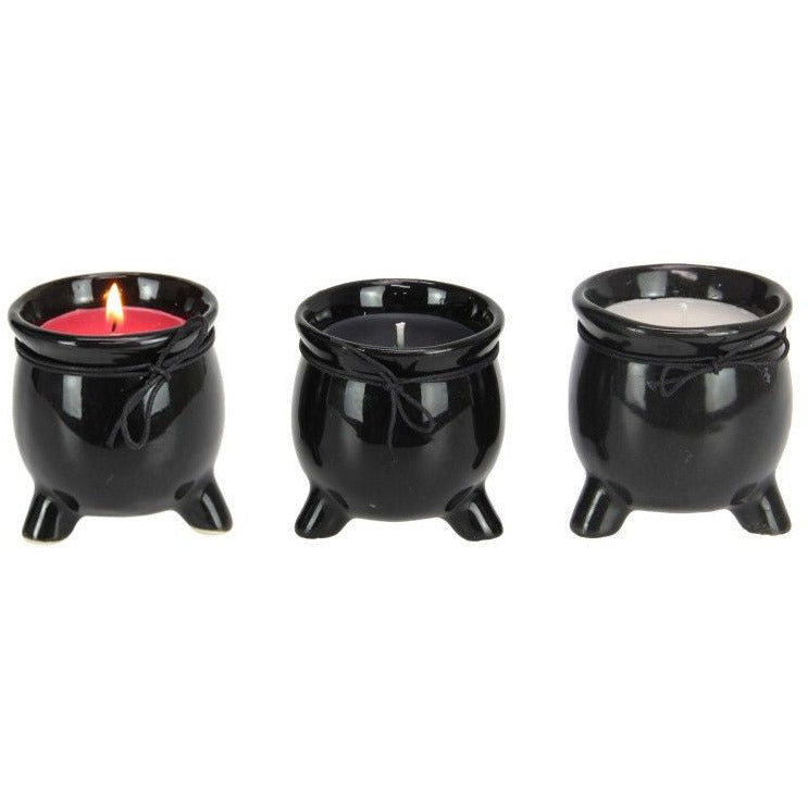 Cauldron Candle - Black Jar - Dollars and Sense
