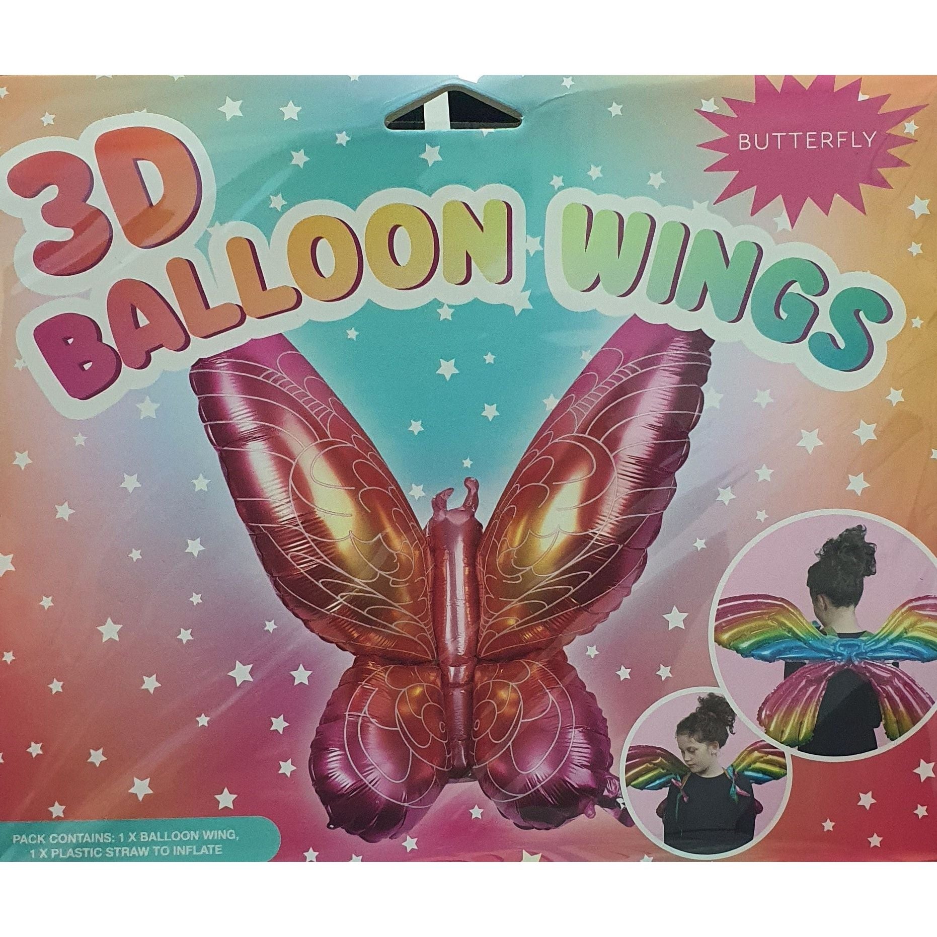 3D Balloon Wings Fairy - Dollars and Sense