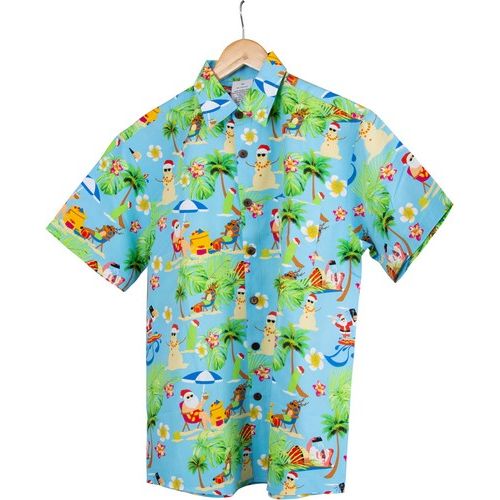 Christmas Hawaiian Shirt Adults - Dollars and Sense