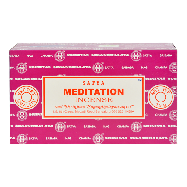 Satya Incense 15Gm Meditation - Dollars and Sense
