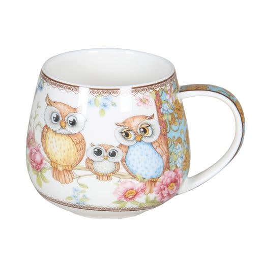 Owls 400cc Mug - Dollars and Sense