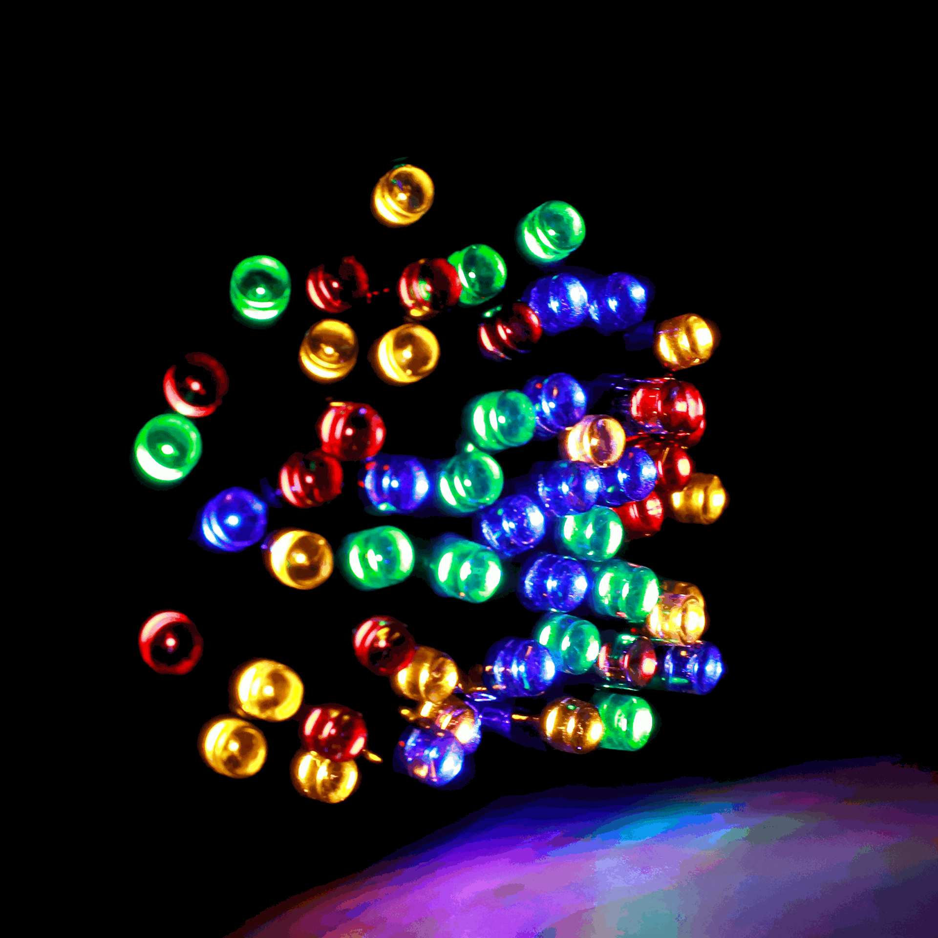 Solar Light 100Pc Multi