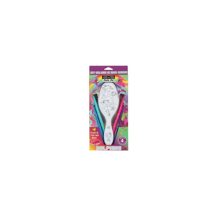 BYS Mini Me DIY Dolphins Colour-in Brush - Dollars and Sense