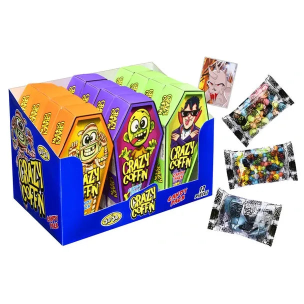 JoJo Crazy Coffin Halloween Candy 15g