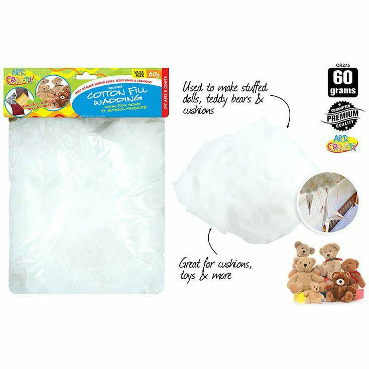 Craft Polyester Cotton - Fill Wadding - Dollars and Sense