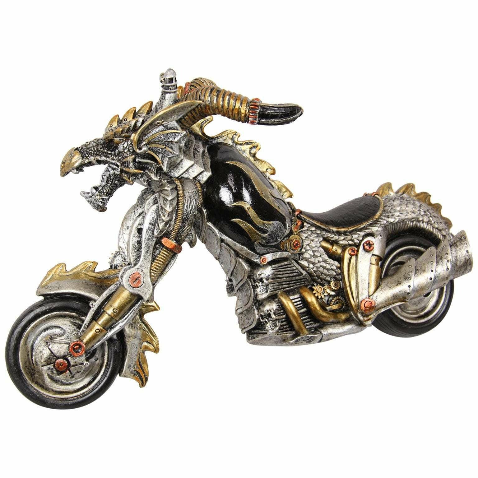Skull - Hell Rider Steam Punk Biker