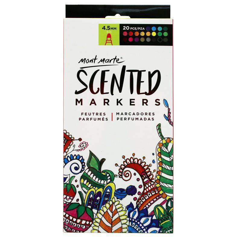 Mont Marte Scented Markers 4.5Mont Marte 20pc - Dollars and Sense