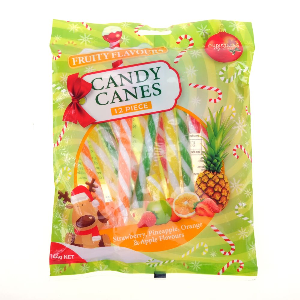 Candy Cane Fruity Flavours 12pk - Dollars and Sense