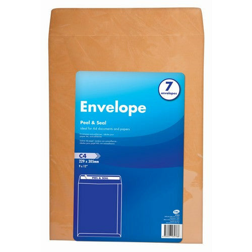 C4 Envelopes -  Peel & Seal - Dollars and Sense