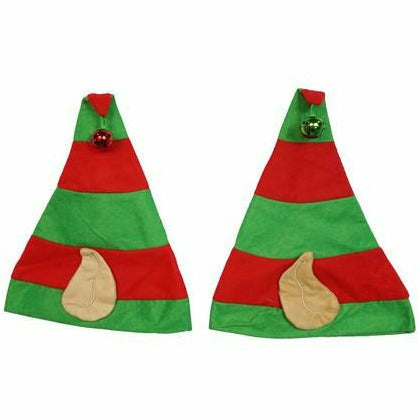 Christmas Elf Hat With Ears & Bell - Dollars and Sense