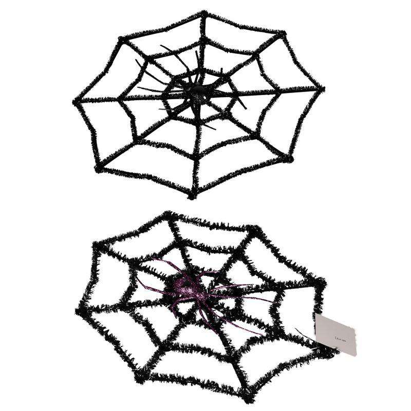 Web With Spider 42x42cm