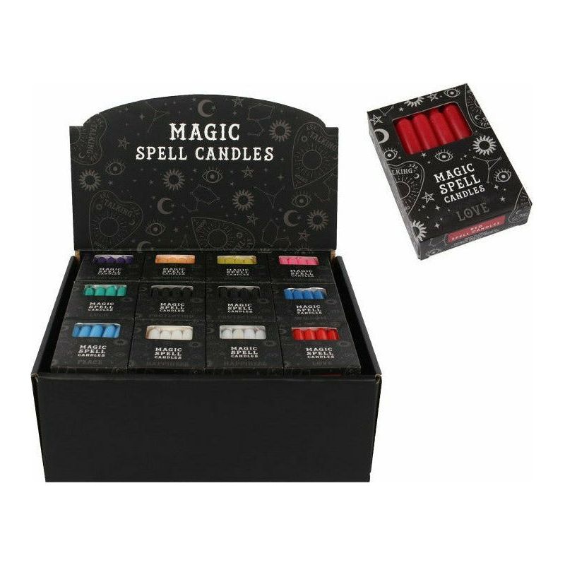 Magic Spell Candles Display - Dollars and Sense