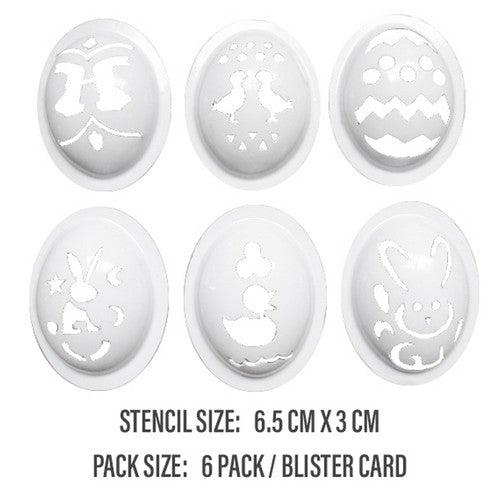 Easter - Egg Stencil - Dollars and Sense