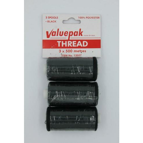 Thread Value Pack - Black - Dollars and Sense