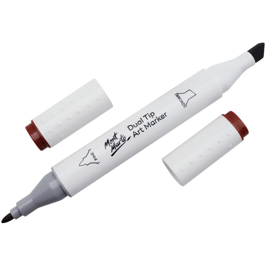 Mont Marte Dual Tip Alcohol Art Marker Brick Brown 94 - Dollars and Sense