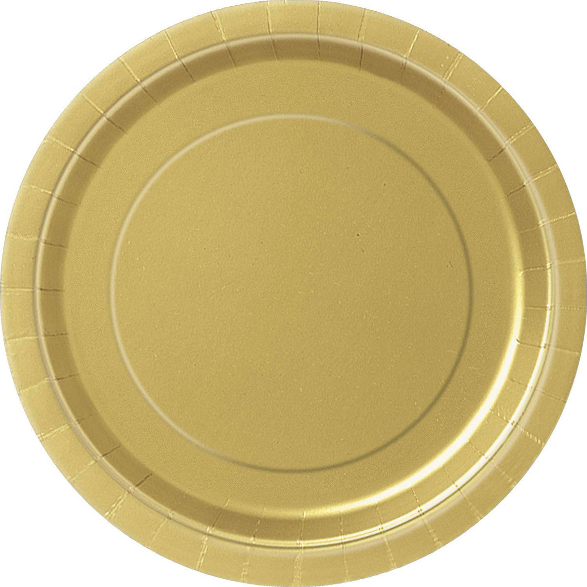 Paper Plates - Gold - Dollars and Sense