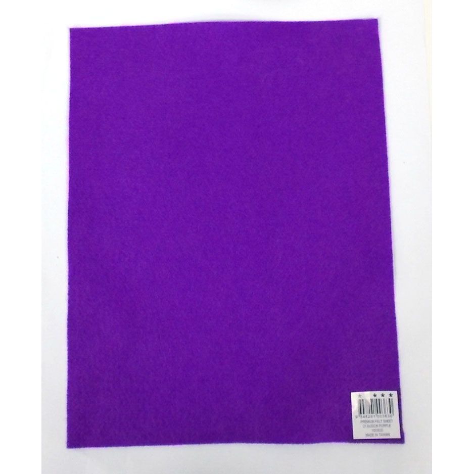 Felt Sheet - Purple - Dollars and Sense
