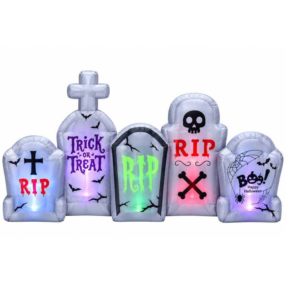Halloween Inflatable Tombstones 2.7m x 1.2m - Dollars and Sense