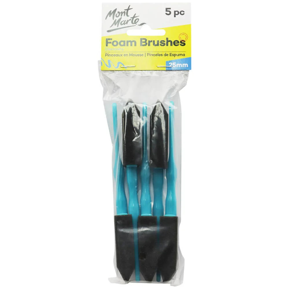 Mont Marte - Foam Hobby Brush Set - Dollars and Sense