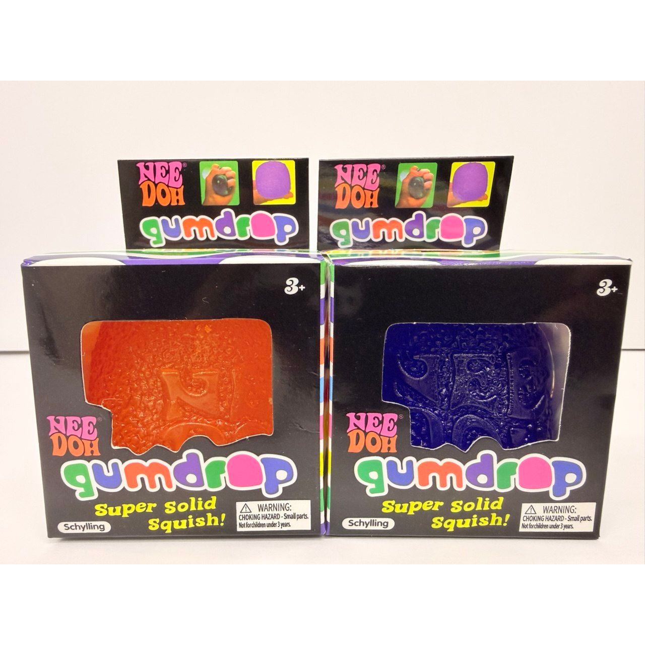 Ice Cube Squishy Toy Mixed Colour 7cm from Dollars and Sense