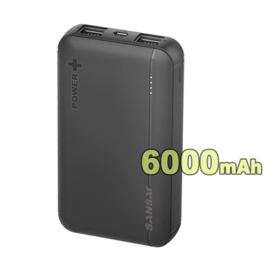 Power Bank - 6000mAh