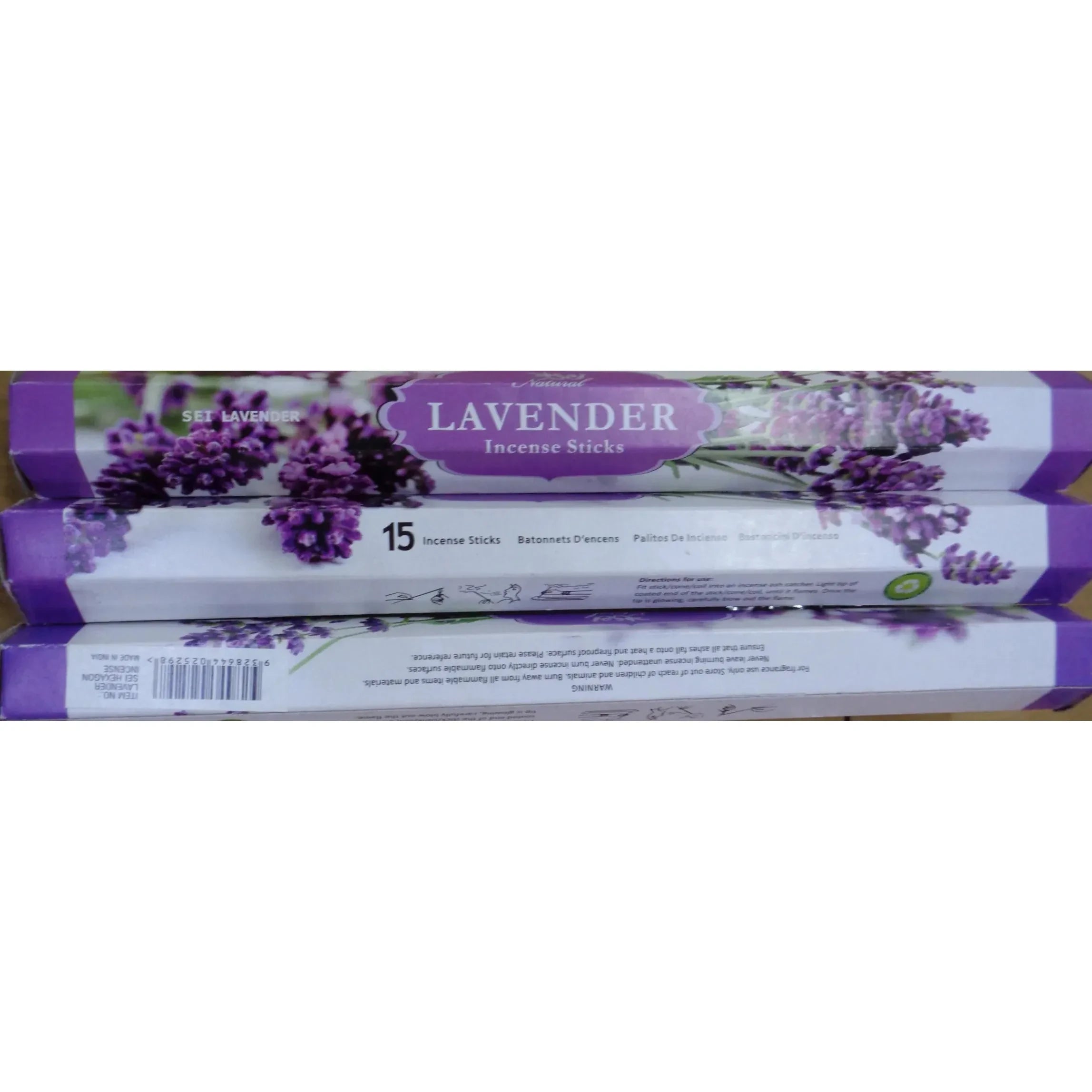Hem Hexagon Incense - Lavender - Dollars and Sense