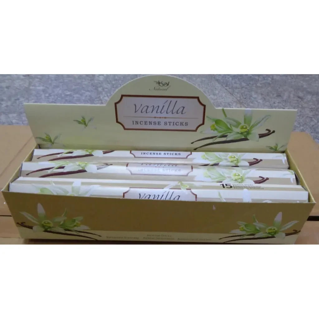 Hem Hexagon Incense - Vanilla - Dollars and Sense